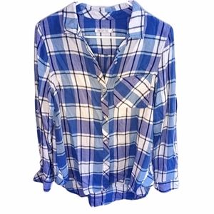 Kenneth Cole Reaction Long Sleeve Plaid
